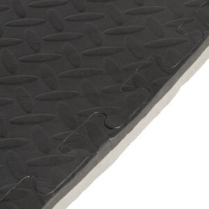 Tapete de tatami de espuma 100x100x2cm bicolor 5pcs 5