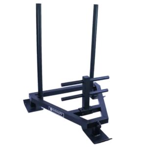 Sled" em aço para discos GladiatorFit Ø 51mm 6 Trenó de velocidade com pesos para discos com diâmetro de 51 mm