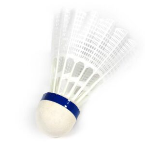 Conjunto de 6 petecas de nylon para badminton, para treino e competição