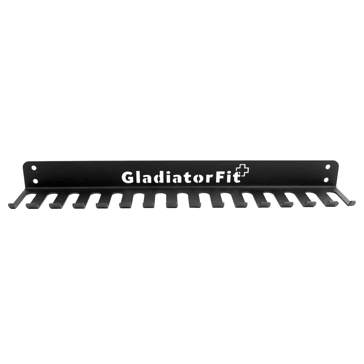 Rack de rangement mural en acier pour élastiques et cordes GladiatorFit 1 rangement