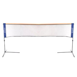 Portable badminton net 300cm height adjustable 75-155cm Omada 6 7640344758460 Badminton net1