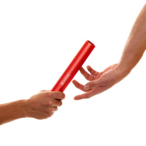 Bastón de relevo junior de aluminio Ø 30cm Omada 23 7640344758866 palanca de control red2