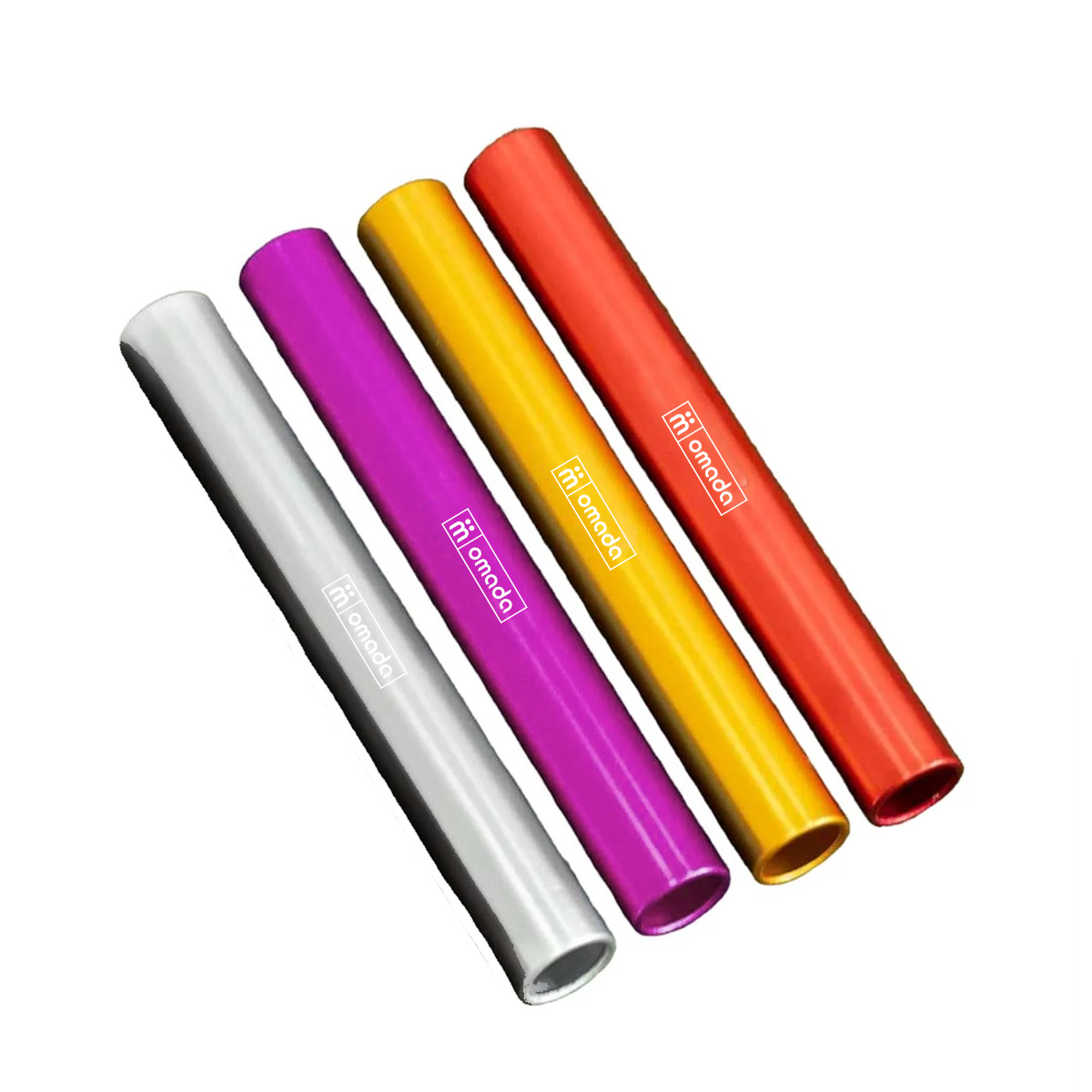 Bastón de relevo junior de aluminio Ø 30cm Omada 1 7640344758866 Bastón de testigo para todos