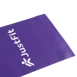 Bande de résistance physiothérapie / Yoga et Pilates TPE (sans latex) JustFit 10 Physiotherapy resistance band TPE (latex free) 2 purple