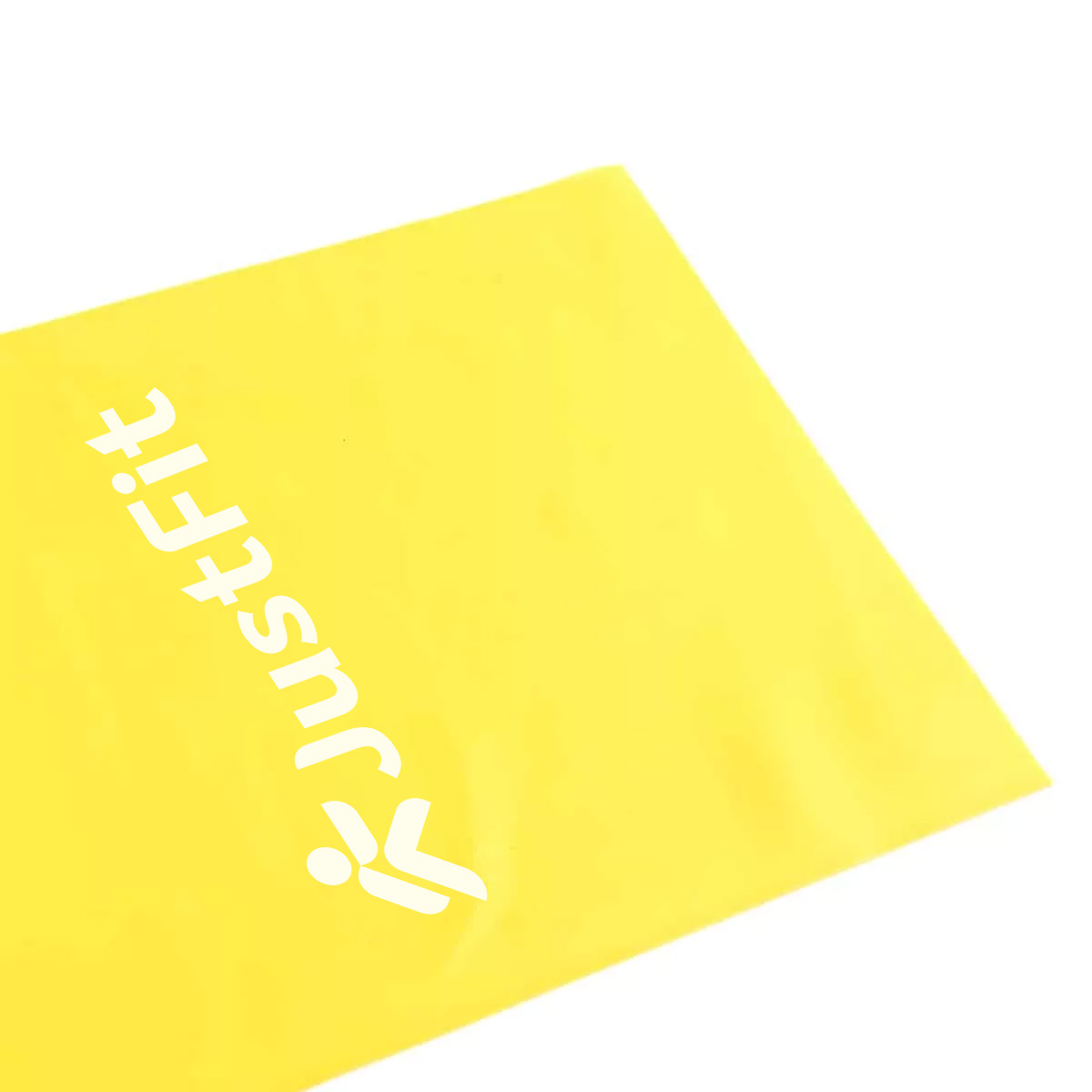 Bande de résistance physiothérapie / Yoga et Pilates TPE (sans latex) JustFit 5 Physiotherapy resistance band TPE (latex free) 2 yellow