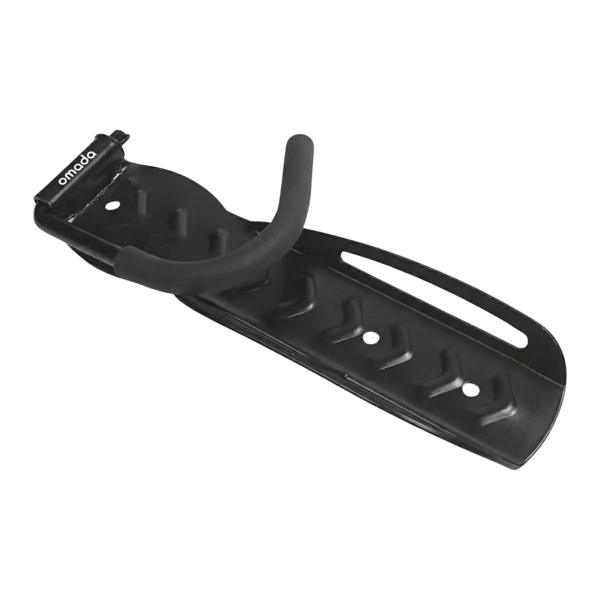 Bike wall bracket with storage hook 1 Bike wall bracket with storage hook