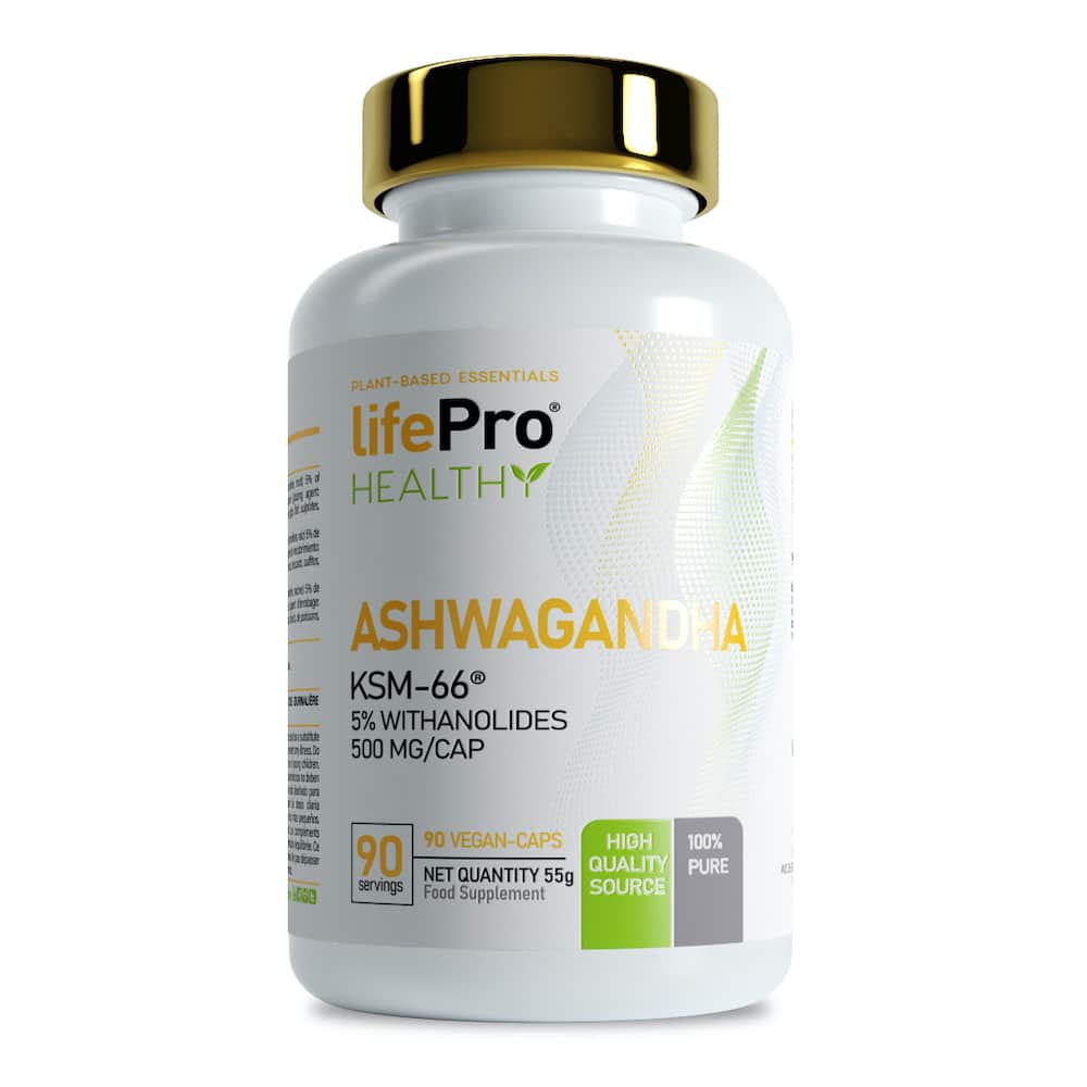 Ashwagandha 500mg KSM66 90vcaps Life Pro 1 Ashwagandha 500mg KSM66 90caps Life Pro