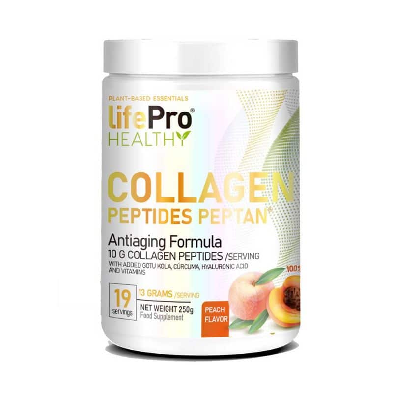 Collagène anti-âge peptides pêche 250g Life Pro 1 Collagene anti age peptides peche 250g Life Pro