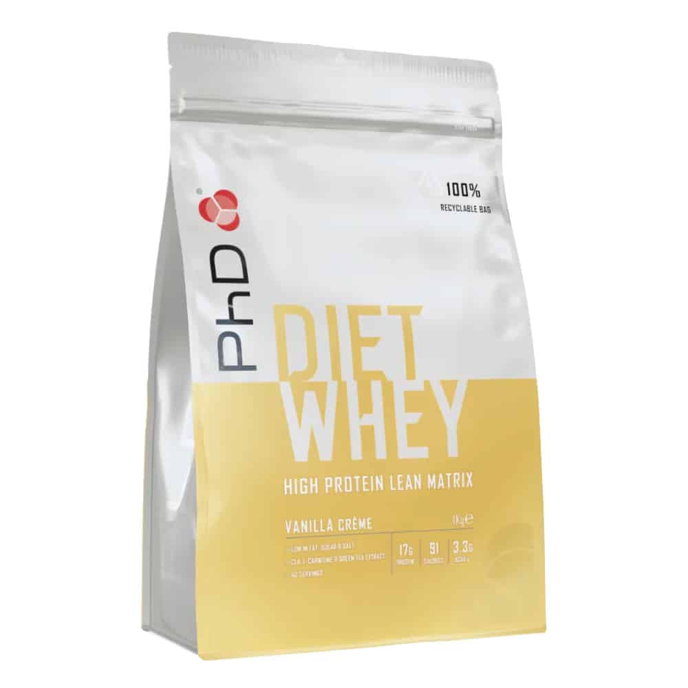 PHD Dieet Wei 1kg vanillecrème