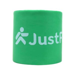 Physiotherapy resistance band on roll 45.5m JustFit 14 Theraband green 1