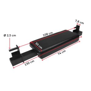 Bench hip thruster glute developer for rig and rack 9 glute developer bench for rack