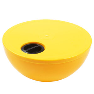 Socle plot lesté pour jalons Ø 25mm Omada 20 7640344751775 Socle plot leste pour jalons jaune 3