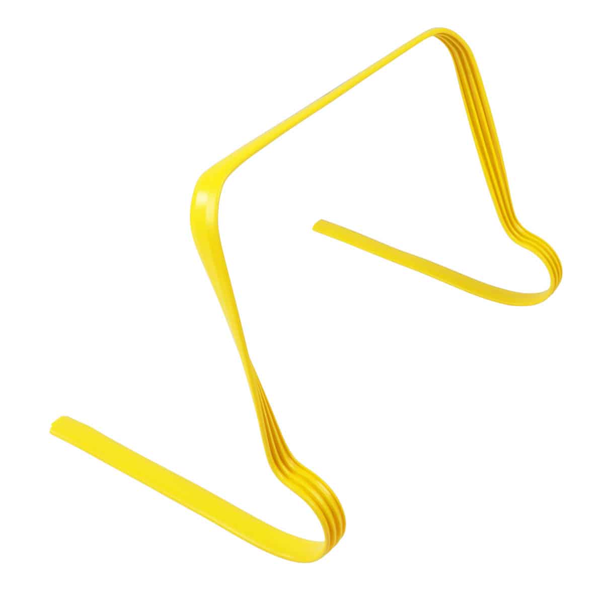 Barreiras de velocidade flexíveis de 30 cm (conjunto de 6) 4 Conjunto de 6 barreiras Flex amarelas 3
