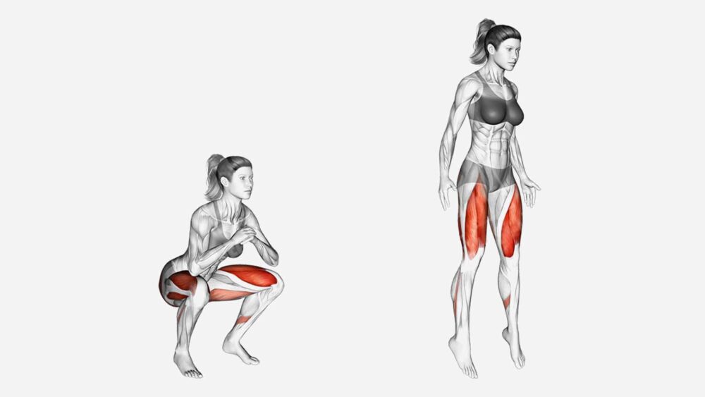 hiit Squat saute