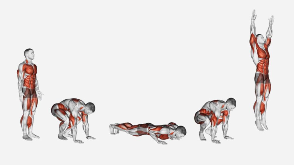 hiit burpees
