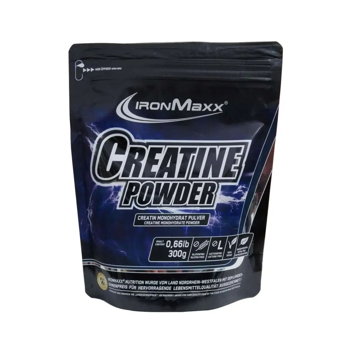 Creatina 300g IronMaxx 1 ironmaxx creatina 300g 1