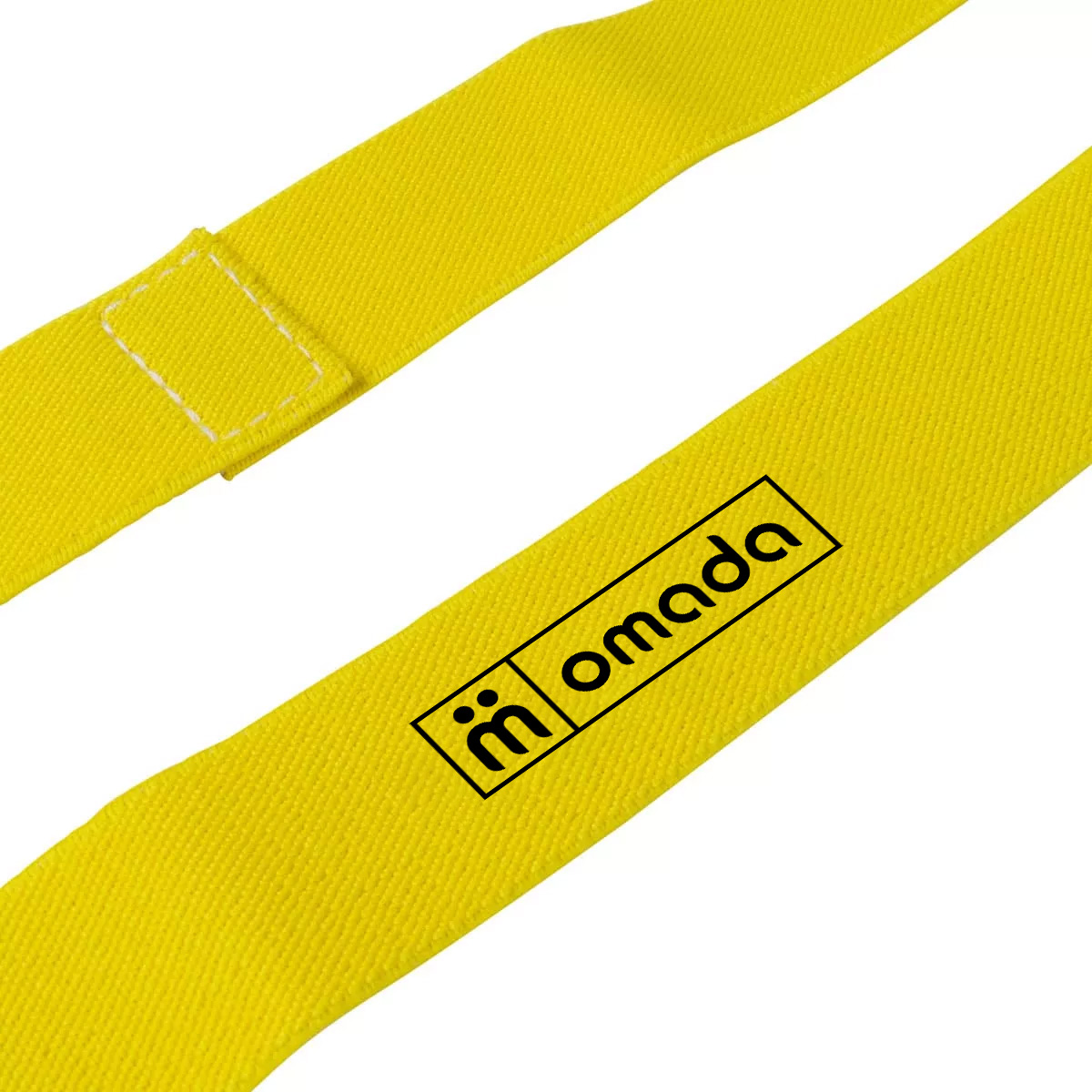 Camisola de equipa com elástico 55x3cm Omada 10 7640344755360 Colar de equipa amarelo2