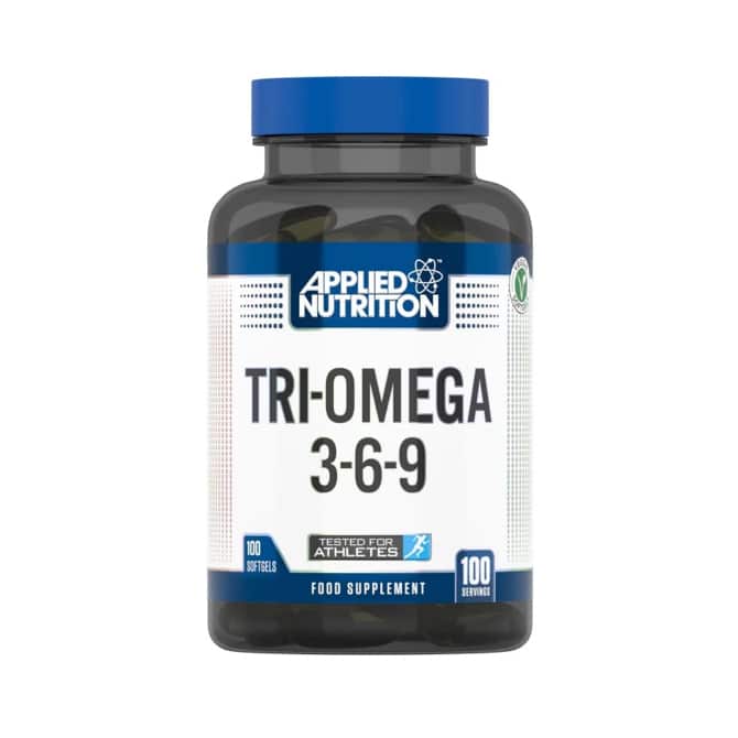 Applied Tri Omega 3 6 9 100 cápsulas de gelatina mole
