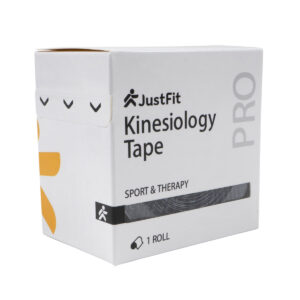 Tape Kinesiologie-Band aus Baumwolle 5m JustFit 32 Tape Kinesiologie-Band aus Baumwolle 5m schwarz 2