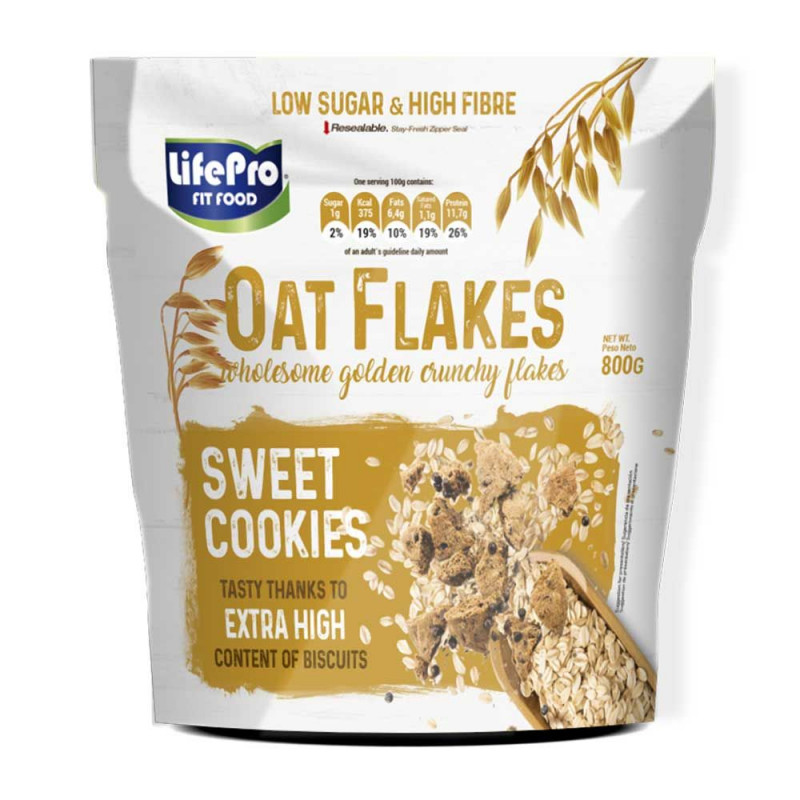 Life Pro Fit n Food Biscoitos de Avena 800 g