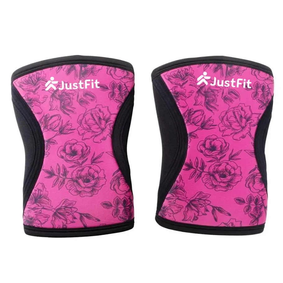 Compression kneepads with neoprene pattern (set of 2) 1 Compression kneepads with neoprene pattern (set of 2) - Image 1