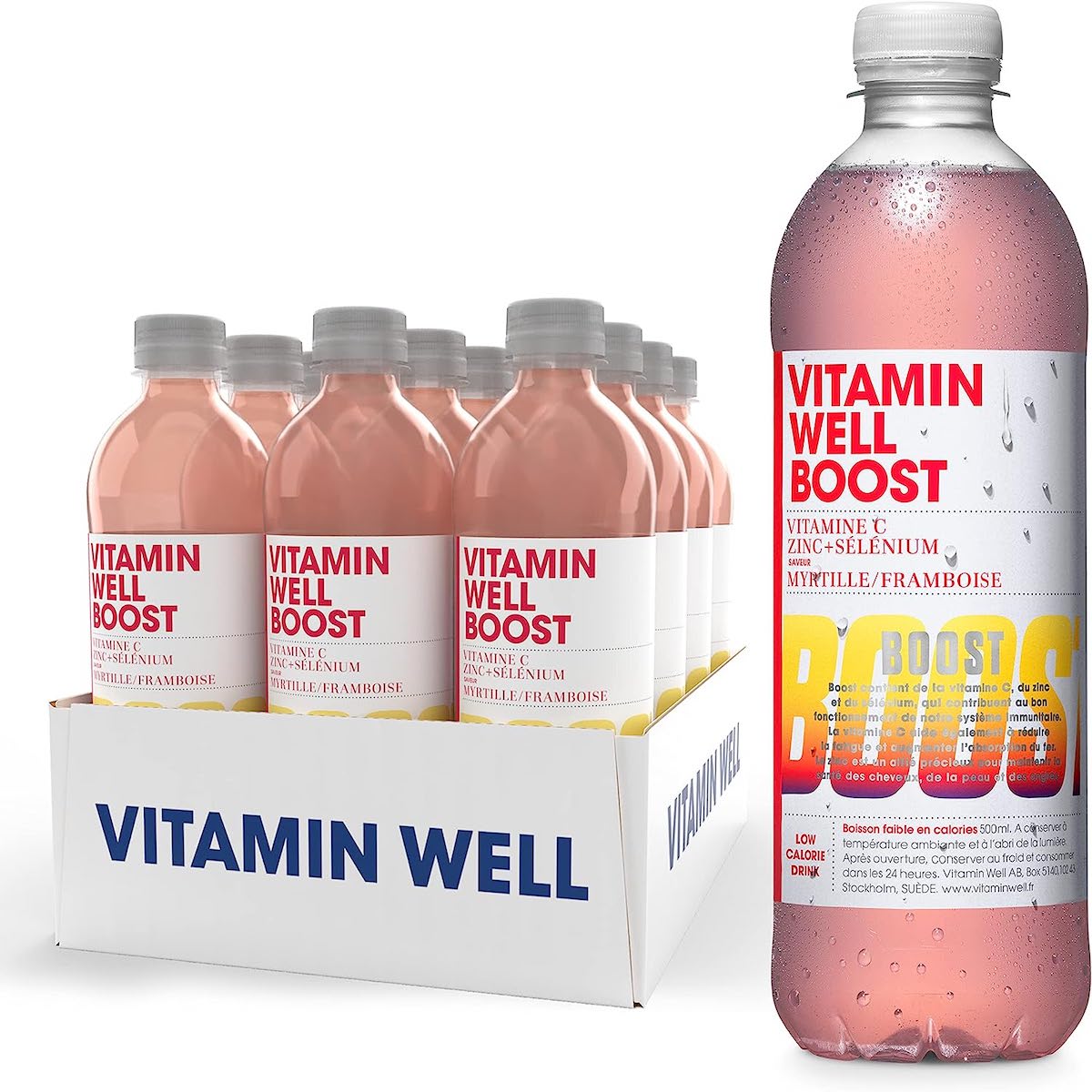 Boost 500ml Vitamine Well (verpakking van 12) 1 Vitamin Well Boost Nocco