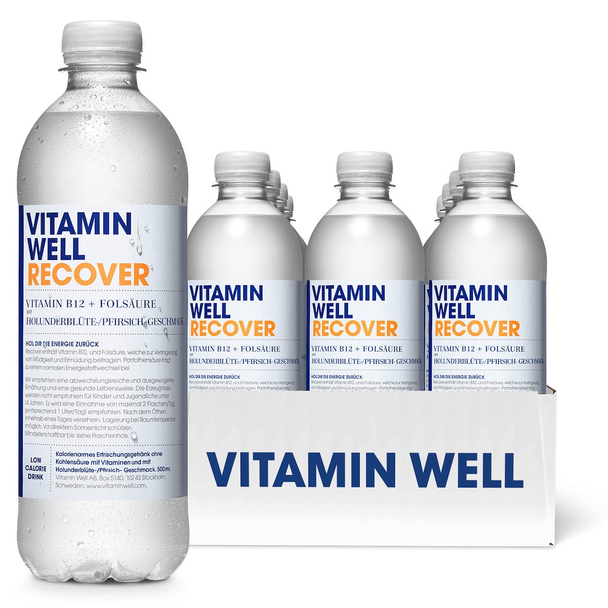 Recover 500ml Vitamin Well (lot de 12) 1 Vitamin Well recover Nocco