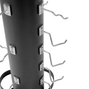 Rack de rangement vertical pour accessoires de tirage GladiatorFit 14 7640344752826 Rangement accessoires poulie (2) Copy