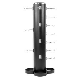 Rack de rangement vertical pour accessoires de tirage GladiatorFit 8 7640344752826 Rangement accessoires poulie