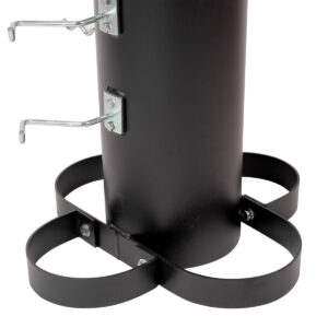 Rack de rangement vertical pour accessoires de tirage GladiatorFit 11 7640344752826 Rangement accessoires poulie (4)
