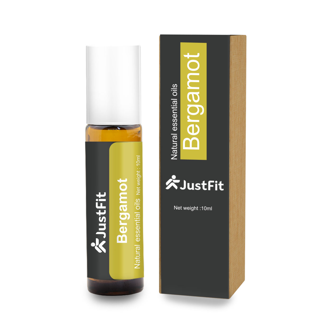 Roll-on com óleo essencial de bergamota 10ml 1 bergamota 2