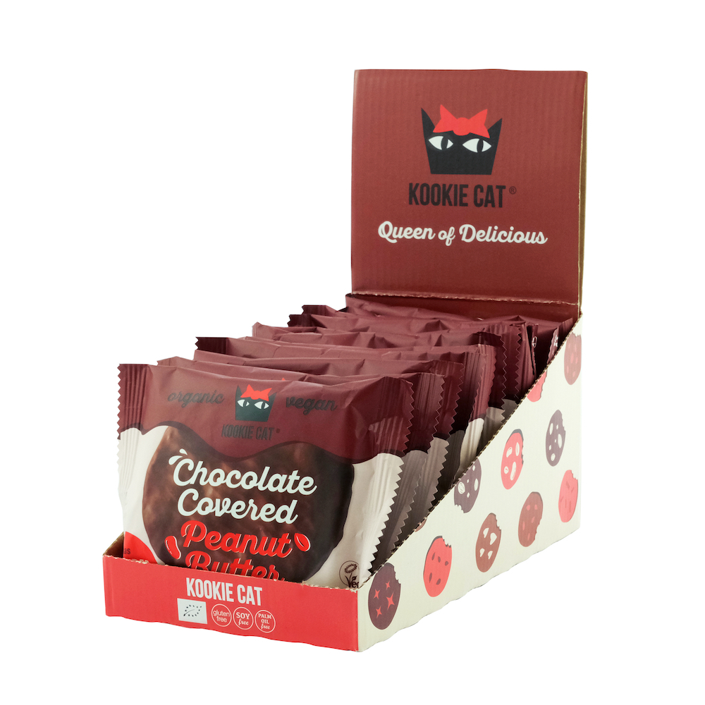 choc covered peanut Kookie Cat Box Open 1