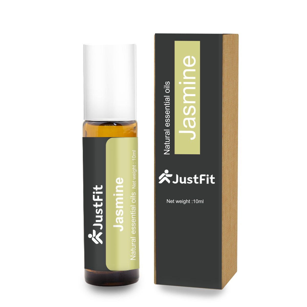 Roll-on com óleos essenciais de jasmim 10ml 1 jasmim 2