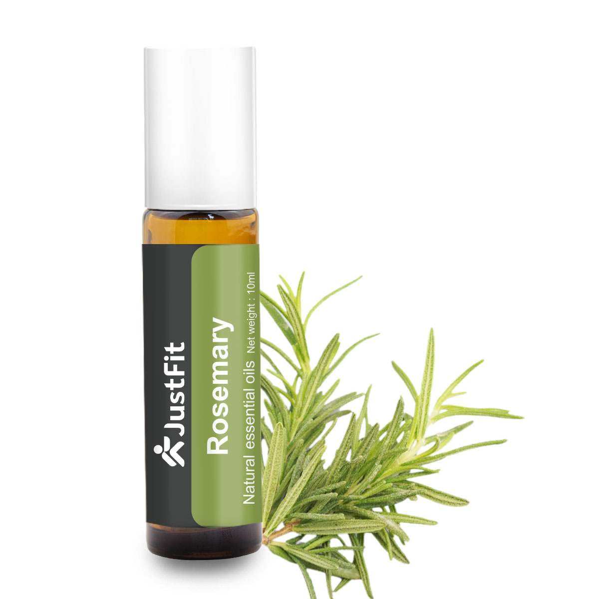 Roll-on aux huiles essentielles de romarin 10ml JustFit 2 rosemary 3