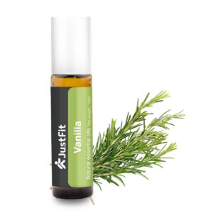 Roll-on com óleo essencial de baunilha 10ml JustFit 5 baunilha 3