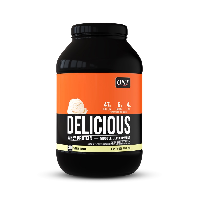 proteína de soro de leite vanilla delicious 908 g