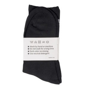 High unisex socks 36-43 Loven 9 7640409892382 Loven socks black 1