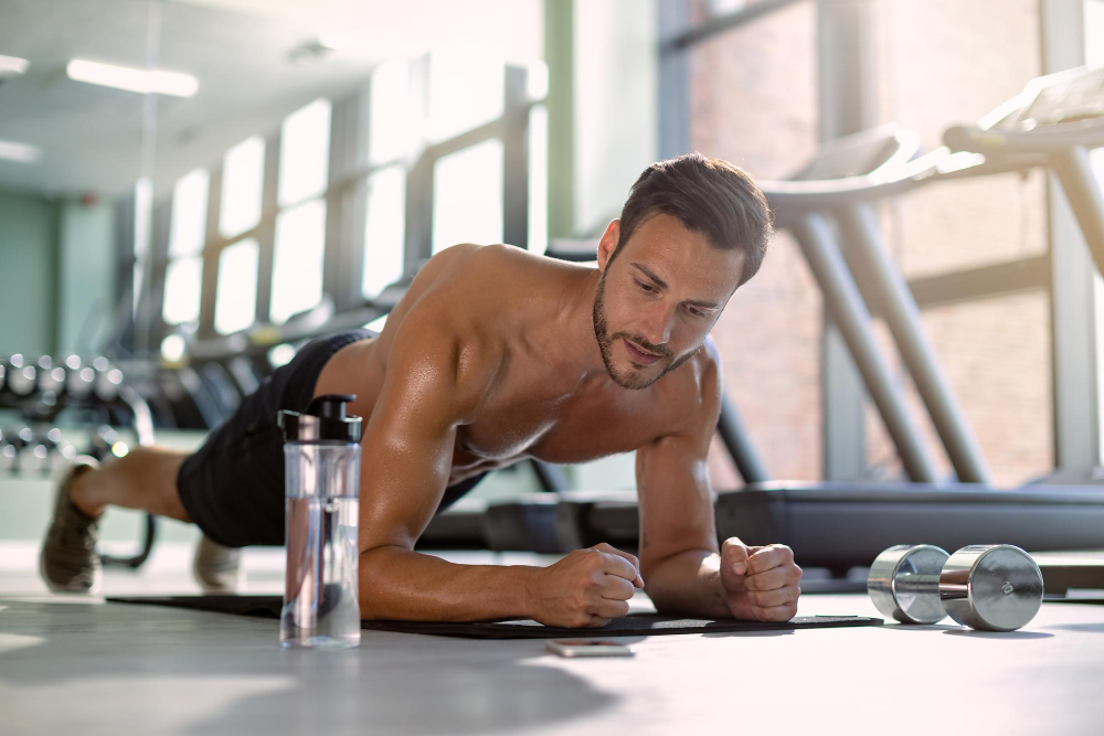 Entraînement des abdominaux et des muscles du dos
