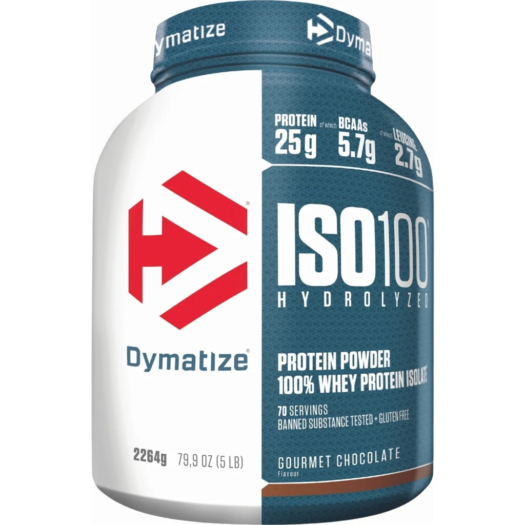 Whey Iso 100 2.2kg Dymatize - Chocolat | Date Courte 1 whey iso 100 chocolate