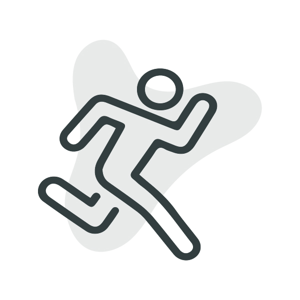 Pista per sprint in erba sintetica SpeedTrack 2 Athletisme