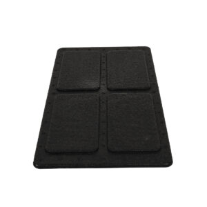 Hockerblock "Slant Board" 9° oder 18° GladiatorFit (Satz von 3) 8 Keilblock für Kniebeugen 7640344753779 3