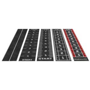 Piste de Sprint Personnalisable Tapis Sled Step en Gazon Synthétique 6 Piste de Sprint Personnalisable en Gazon Synthétique