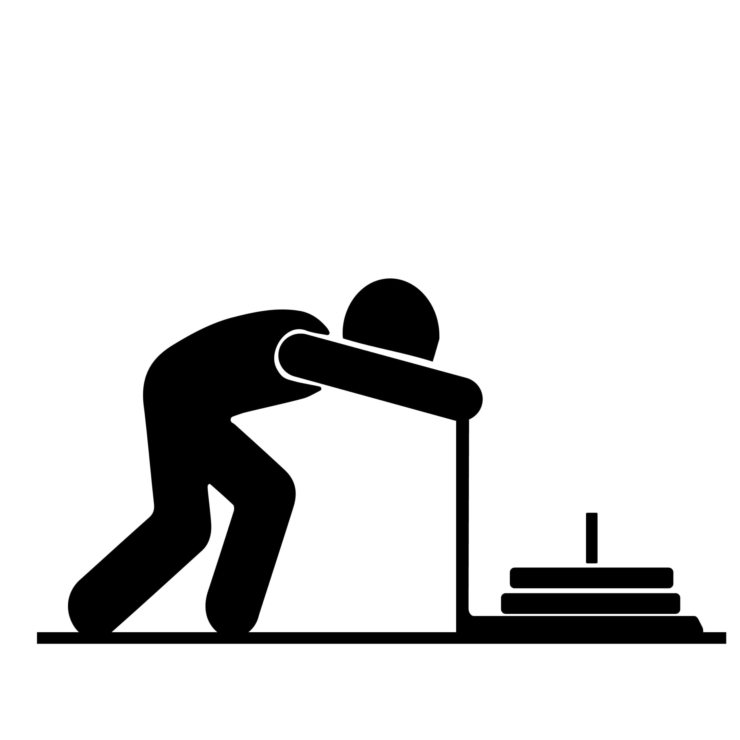 Les exercices de traineau de force​ scaled