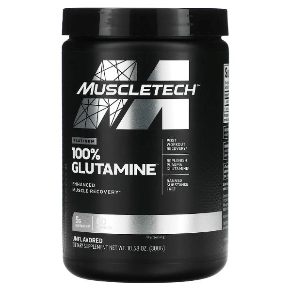 Platinum 100% Glutamina 300g MuscleTech 1 Platinum 100% Glutamina 300g MuscleTech