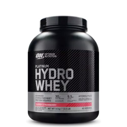 Platinum Hydrowhey 1,6kg Optimum Nutrition Aardbei