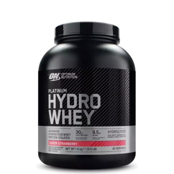 Platinum Hydrowhey 1.6kg Optimum Nutrition 1 Platinum Hydrowhey 1.6kg Optimum Nutrition Morango