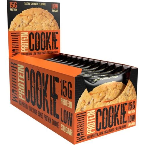 Protein Cookie 15g Warrior (set of 12) Salted Caramel