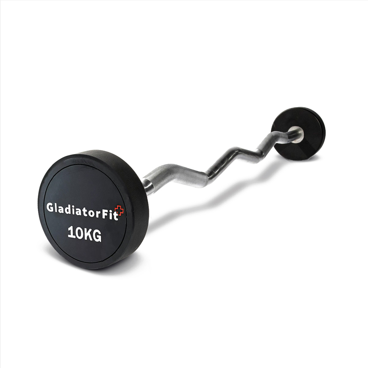 Long Curl com halteres de borracha 5 7640344757104 Curl Barbell 10kg