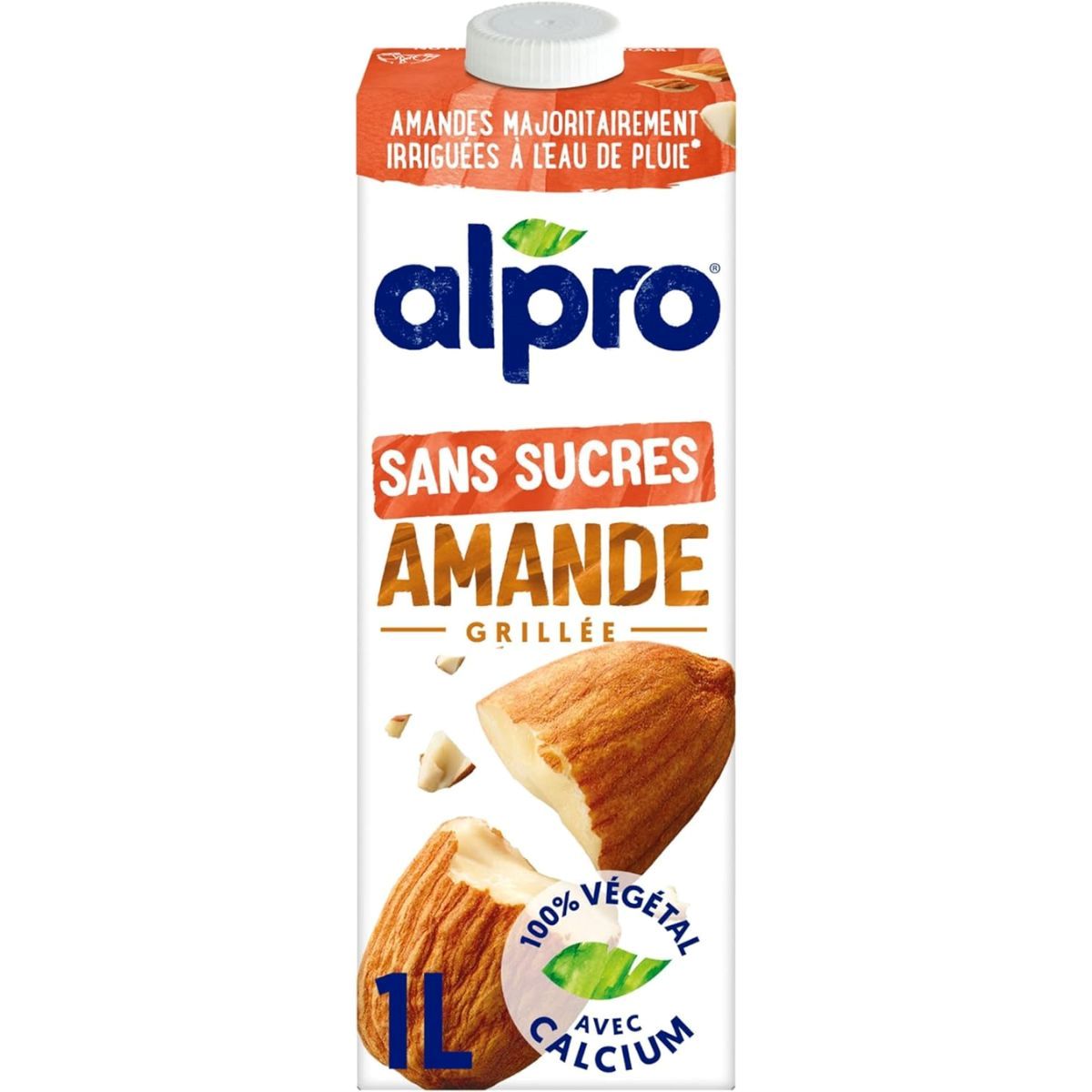 Bebida de amêndoa sem açúcar 1L Alpro (embalagem de 8) 1 Bebida de amêndoa sem açúcar 1L Alpro (embalagem de 8)