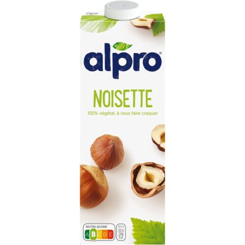 1l Alpro hazelnut drink (pack of 8)